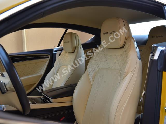 2019 بنتلي كونتيننتل جي تي الاصدار الاول