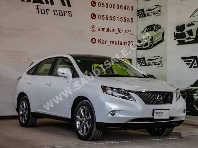 2012 لكزس أر إكس 350