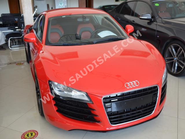 2008 اودي ار 8 2008 مستعملة لون احمر للبيع | Saudi Sale سعودي سيل