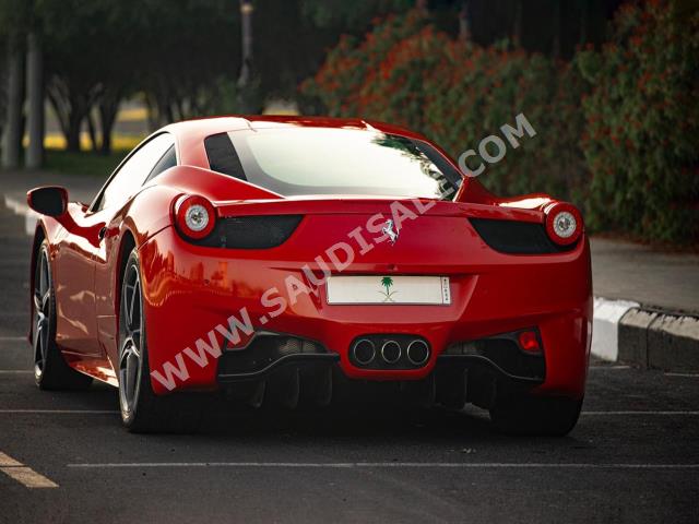 2011 فيراري ايطاليا 458