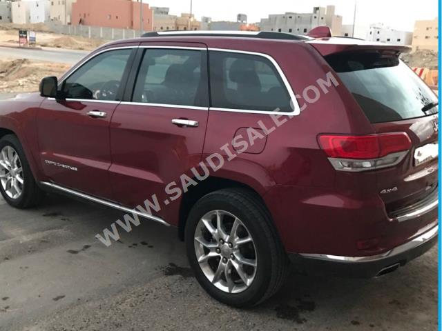 Summit Red Color Used 2014 2014 Jeep Grand Cherokee Summit Red color For Sale | Saudi ...