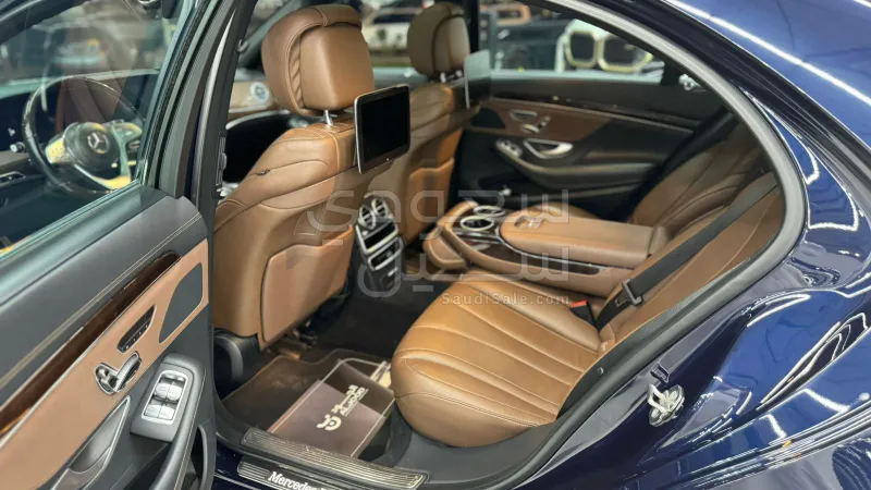 Used 2018 2018 Mercedes-Benz S 450 Blue color For Sale | Saudi Sale ...