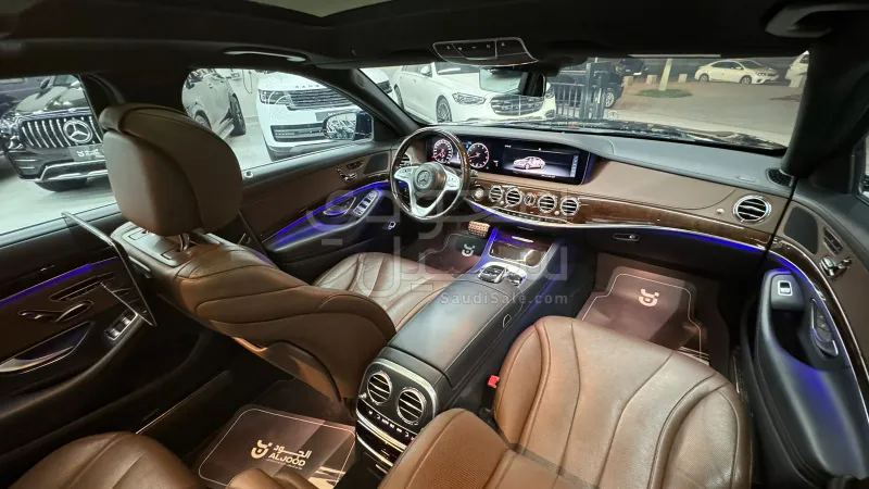 Used 2018 2018 Mercedes-Benz S 450 Blue color For Sale | Saudi Sale ...
