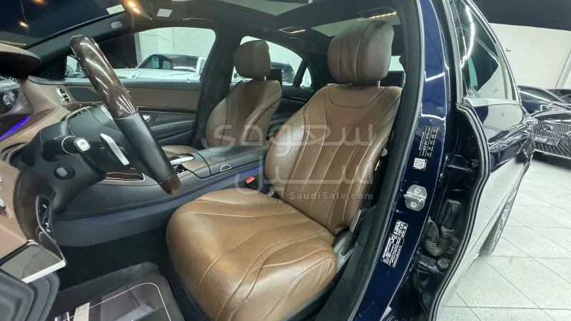 Used 2018 2018 Mercedes-Benz S 450 Blue color For Sale | Saudi Sale ...