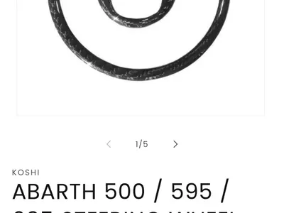 2022 Fiat Abarth 595 Competizione
