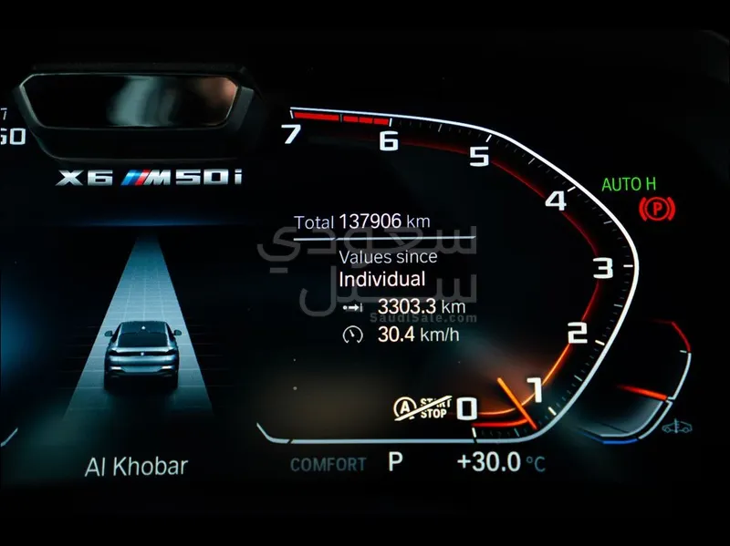 2021 BMW X Series 6 M50i