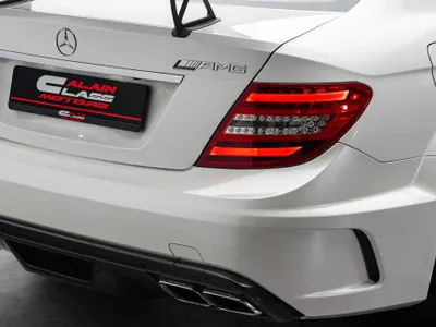 2012 Mercedes-Benz C 63 Black Seires