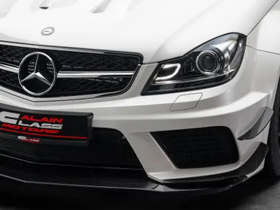 2012 Mercedes-Benz C 63 Black Seires