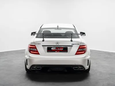 2012 Mercedes-Benz C 63 Black Seires