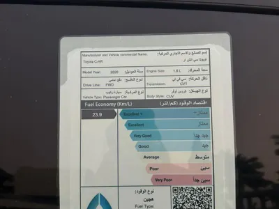 2020 تويوتا سي اتش ار