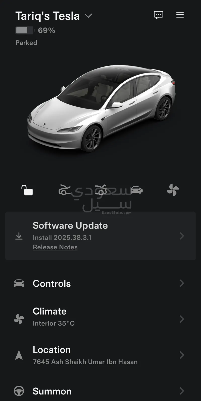 2024 تيسلا 3موديل هايلاند