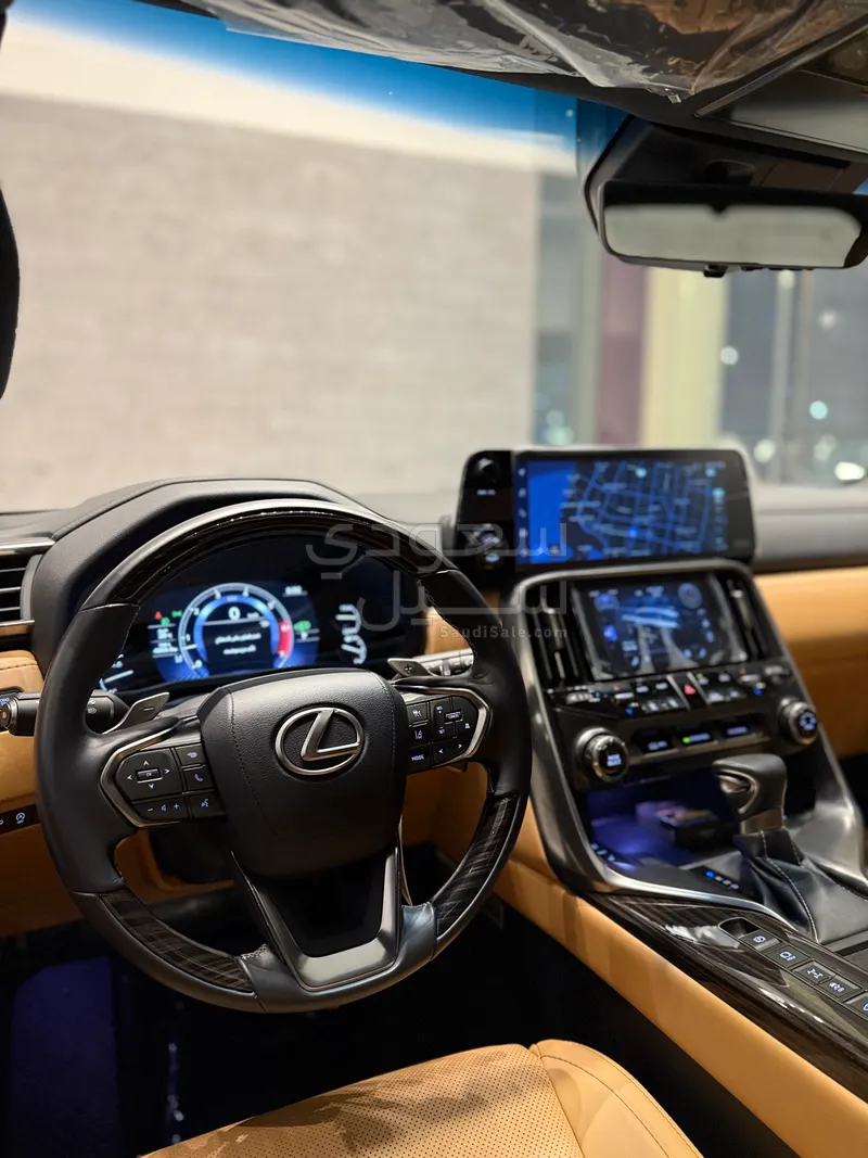 2024 لكزس إل إكس 600 vip بلاك بكج