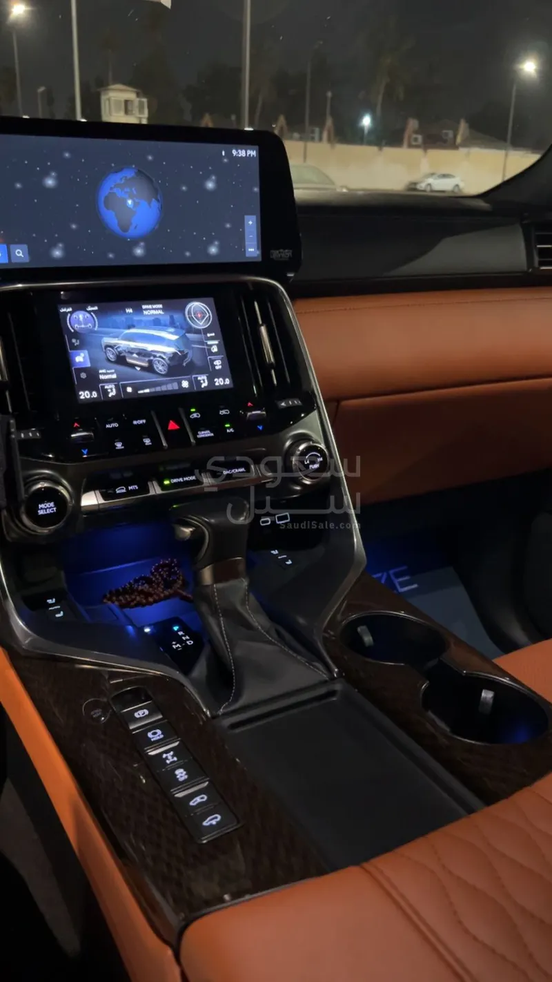 2022 لكزس إل إكس 600 vip بلاك بكج