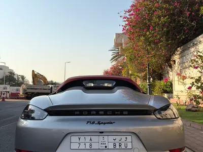 2020 بورش 718 سبايدر