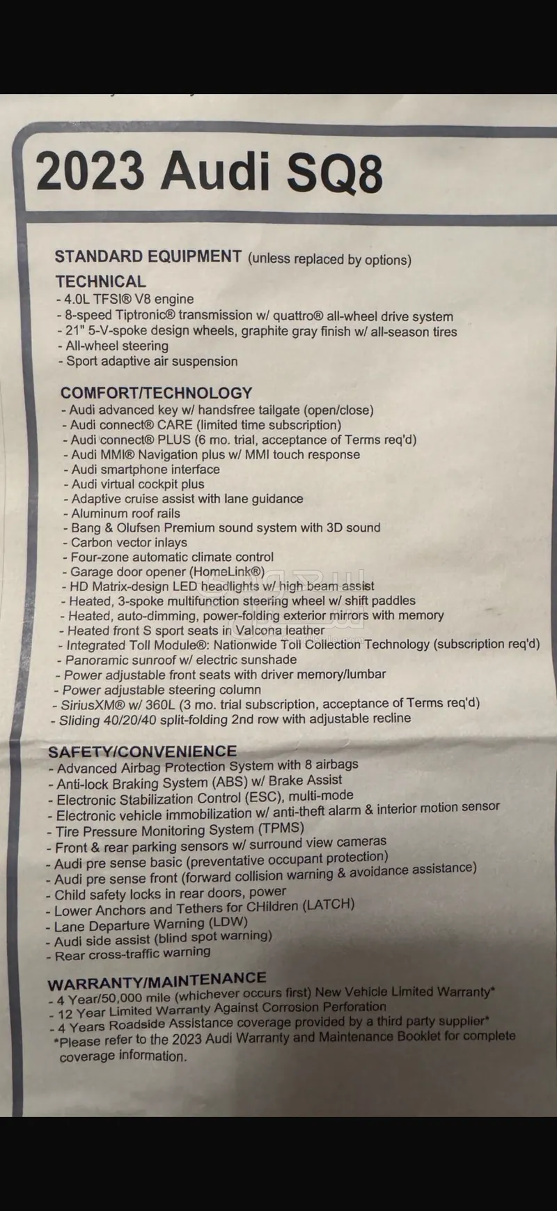 2023 اودي اس كيو 8