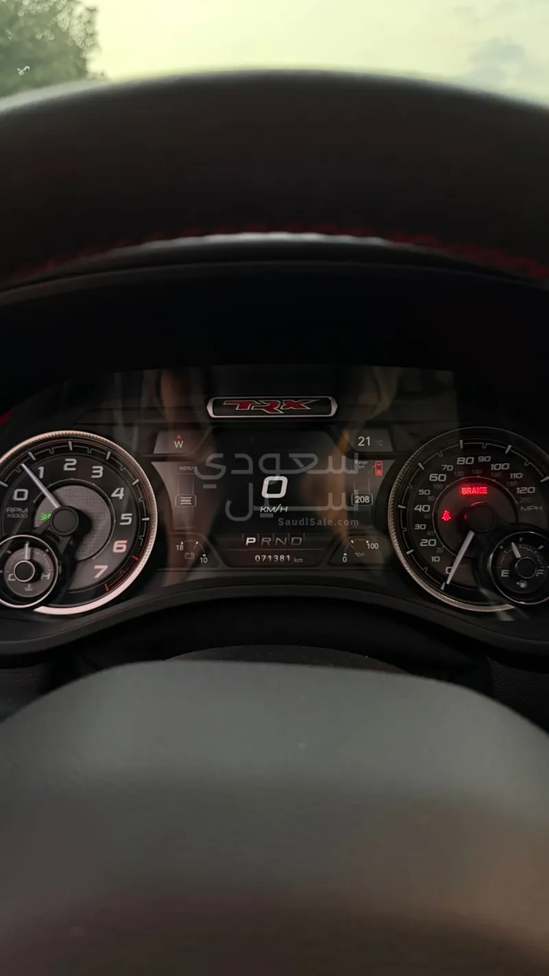 2021 دودج رام تي ار اكس