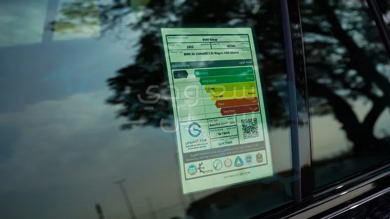 2025 بي ام دبليو الفئة اكس 4 ام كت