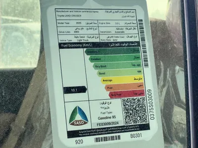 2025 تويوتا لاند كروزر جي اكس ار