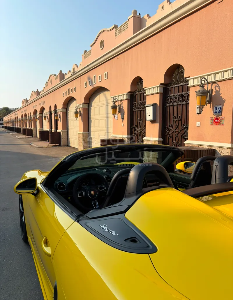 2020 بورش 718 سبايدر