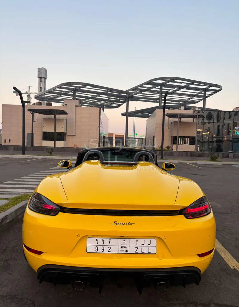 2020 بورش 718 سبايدر