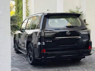 2019 لكزس إل إكس 570 بلاك اديشن