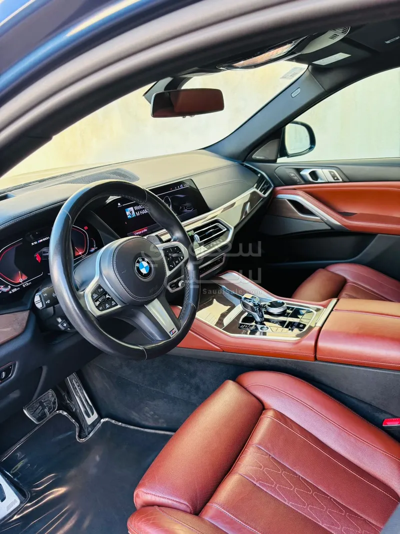 2021 بي ام دبليو الفئة اكس 6 إم 50 أي