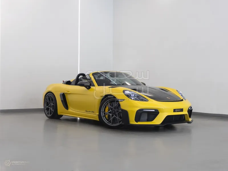 2025 بورش 718 سبايدر