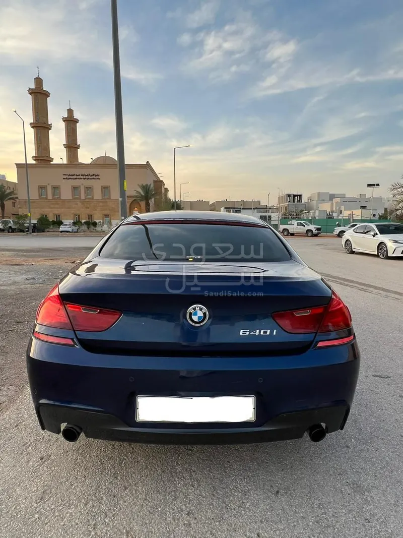 2013 بي ام دبليو الفئة السادسة 640 أي