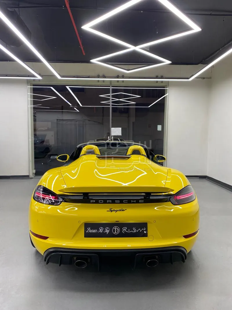 2020 Porsche 718 Spyder