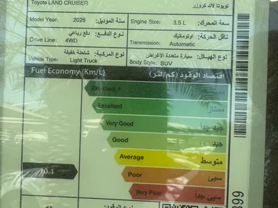 2026 تويوتا لاند كروزر جي اكس ار4