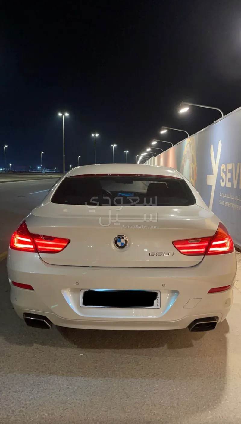 2013 بي ام دبليو الفئة السادسة 650 أي