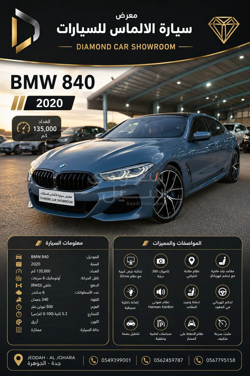 2020 BMW 8 Series 840i