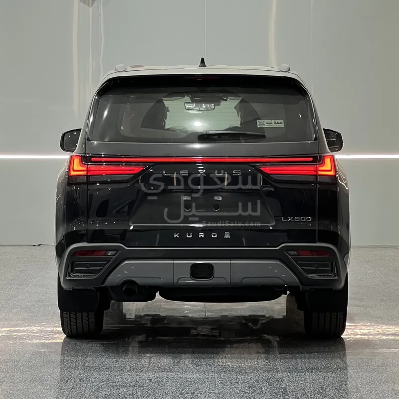 2026 لكزس إل إكس 600 vip بلاك بكج
