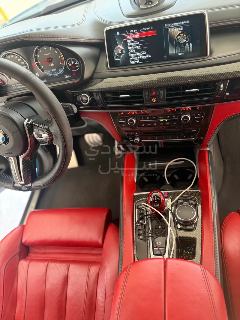 2015 بي ام دبليو الفئة اكس 6 إم
