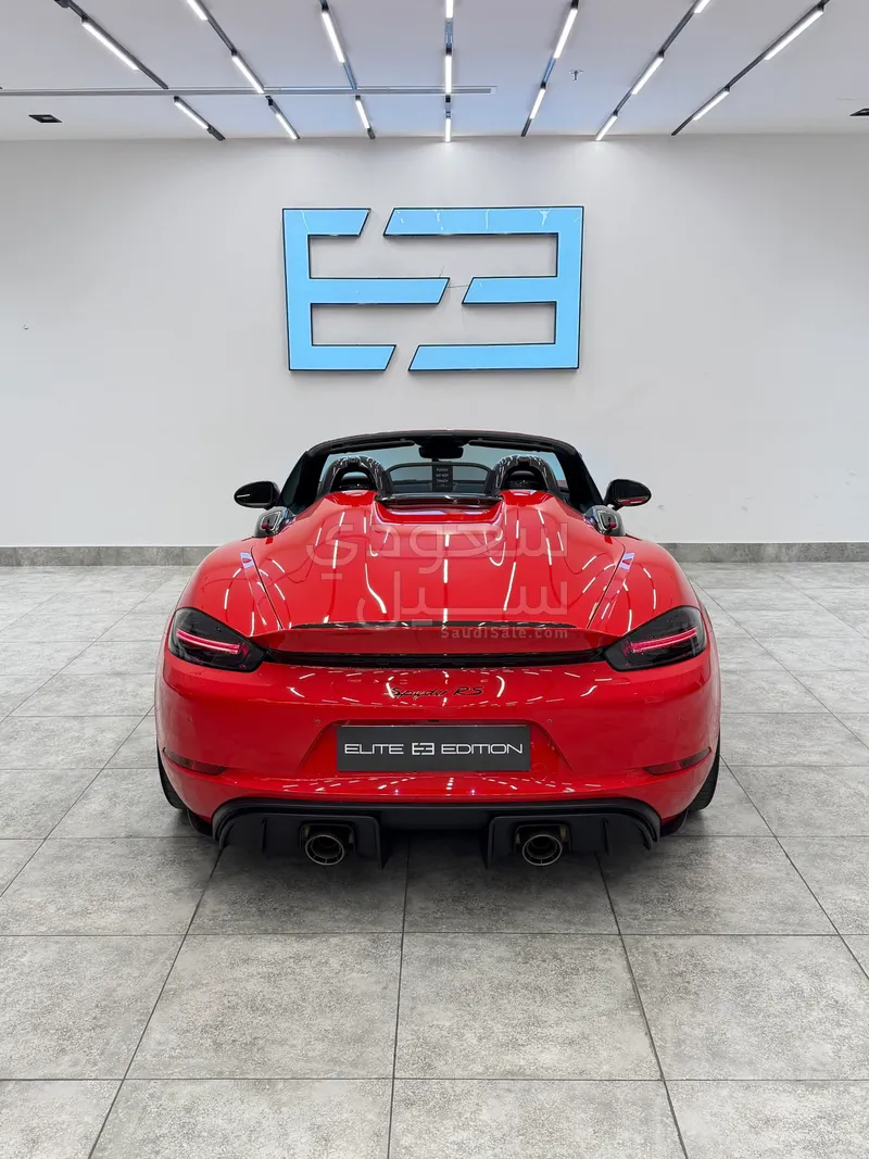 2025 بورش 718 سبايدر ار اس