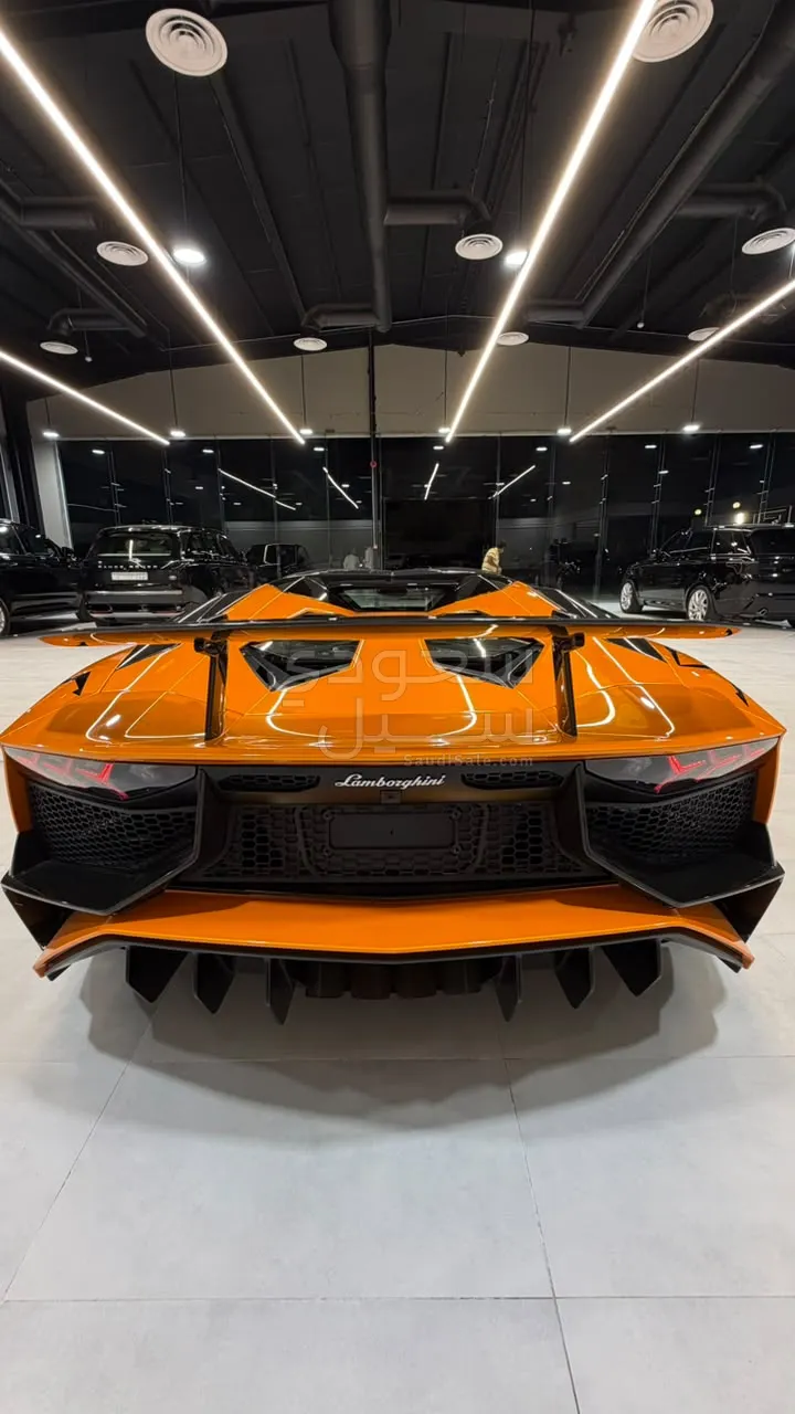 2017 Lamborghini Aventador SV Roadster