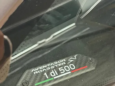 2017 Lamborghini Aventador SV Roadster