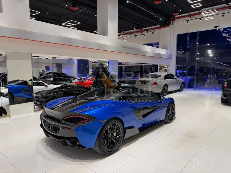 2018 مكلارين 570 اس سبايدر